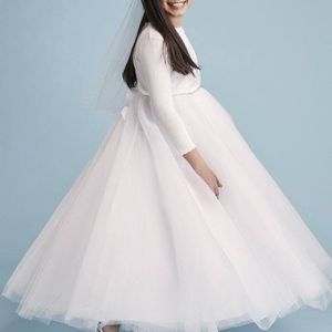 David's Bridal Flower Girl/Communion Ball Gown